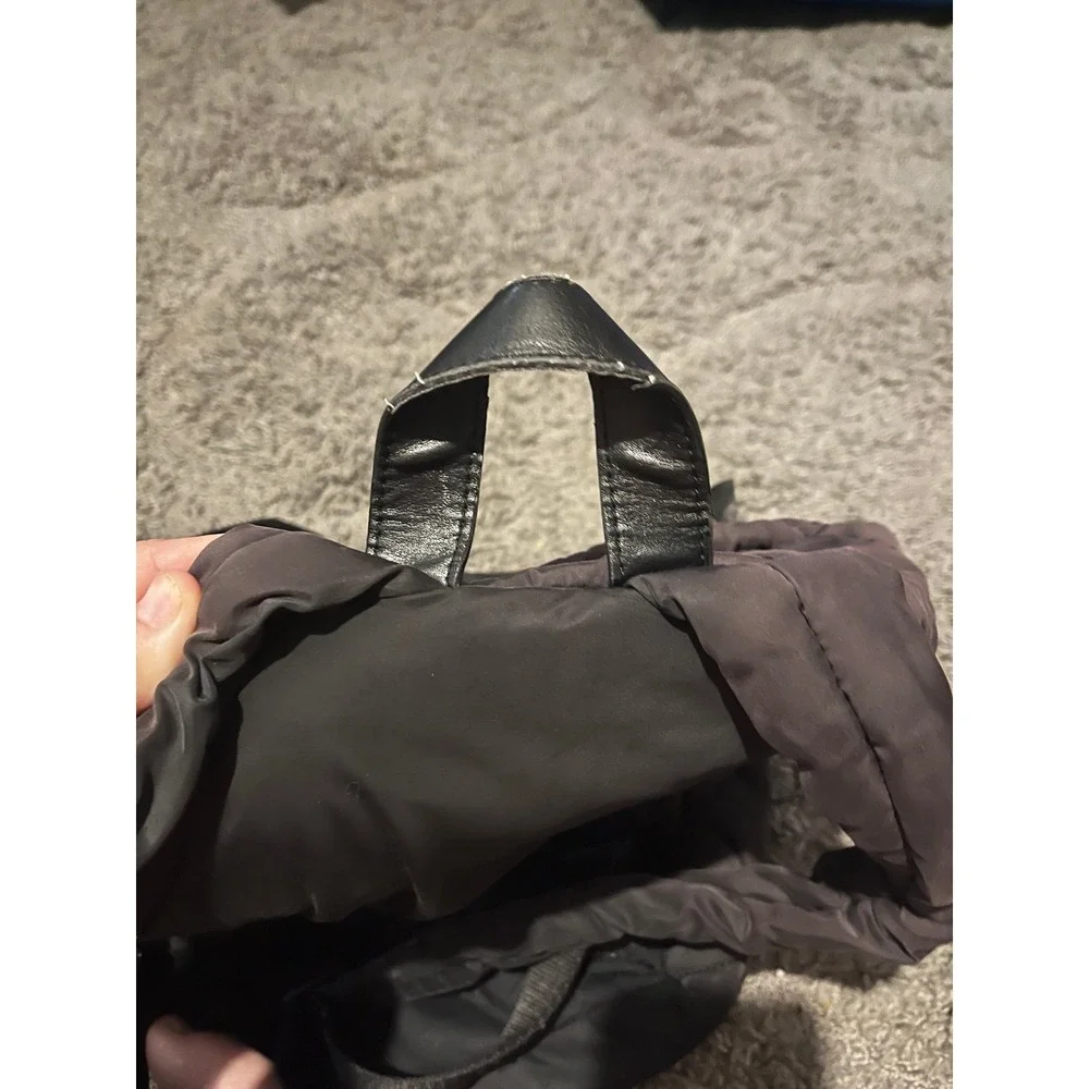 MARC JACOBS Quilted Nylon Backpack Black Quilted School Medium Capsule